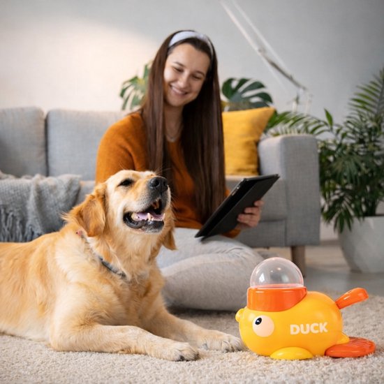 DuckMind Pro™ – Interactieve Hondenpuzzel & Slowfeeder