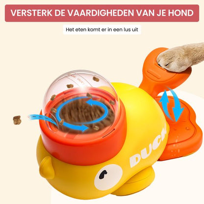 DuckMind Pro™ – Interactieve Hondenpuzzel & Slowfeeder